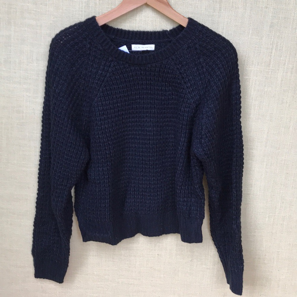 NWT LA Hearts Black Pullover Sweater